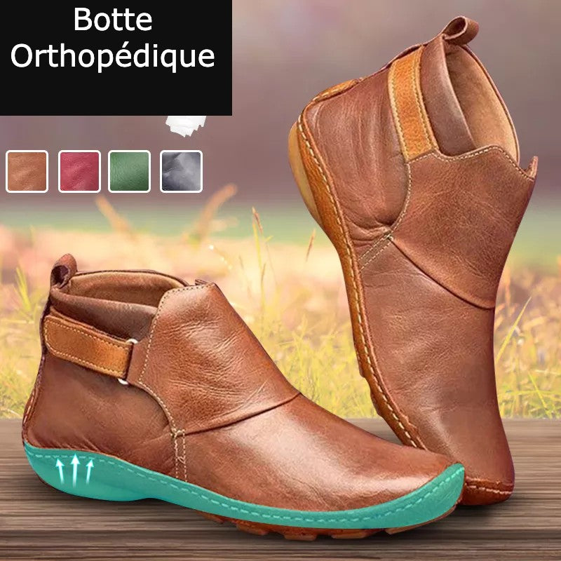 Bottes Orthopédiques Capucine® en Cuir - Vintage Collection